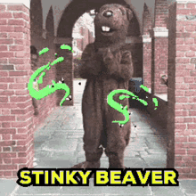 Stinky Beaver GIF - Stinky Beaver GIFs