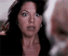 Greys Anatomy Callie Torres GIF - Greys Anatomy Callie Torres Shocked GIFs