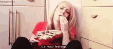 Eat Your Feelings Stress Eating GIF - Eat Your Feelings Stress Eating GIFs