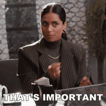 Thats Important Lilly Singh GIF