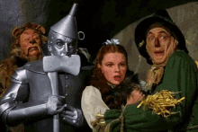 Scared Dorothy GIF - Scared Dorothy Tin Man GIFs