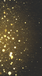 a black and gold background with a kaleidoscope looking design
