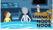 Rick And Morty Thanks GIF - Rick And Morty Thanks Pointing GIFs