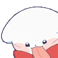 a cartoon cat wearing a red bow tie with its tongue sticking out