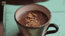 Chocolate Amaretto Pudding GIF