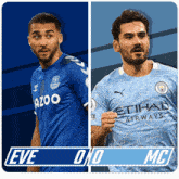 Everton F.C. Vs. Manchester City F.C. Second Half GIF - Soccer Epl English Premier League GIFs