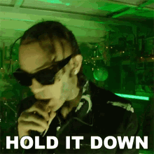 Hold It Down Lil Skies GIF - Hold It Down Lil Skies Fade Away Song GIFs