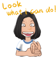 Jagyasini Singh Look What I Can Do Sticker - Jagyasini Singh Look What I Can Do Look What I Can Do Gif Stickers