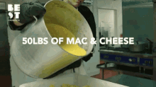 50pounds Mac And Cheese GIF - 50pounds Mac And Cheese Pouring GIFs