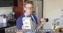 if its good ill let you know tyler oakley trying new recipe ill let you know ill say if its good