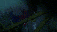 a blurry picture of a person standing in the dark