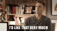 Andrew Walker Merry And Bright GIF - Andrew Walker Merry And Bright Id Like That Very Much GIFs