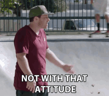 Not With That Attitude Coaching GIF