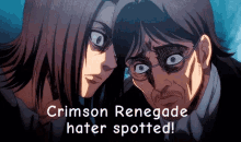 Spotted Hater GIF - Spotted Hater Aot GIFs