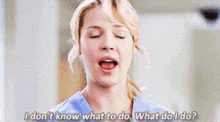 Greys Anatomy Izzie Stevens GIF - Greys Anatomy Izzie Stevens I Dont Know What To Do GIFs