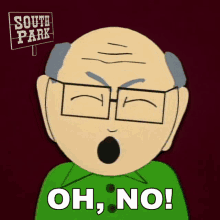 Oh No Mr Garrison GIF - Oh No Mr Garrison South Park GIFs