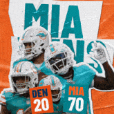 Miami Dolphins (70) Vs. Denver Broncos (20) Post Game GIF - Nfl National Football League Football League GIFs