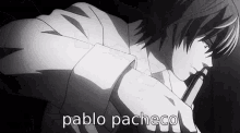 Pablo Pacheco Death Note GIF - Pablo Pacheco Death Note Writing GIFs