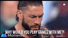 roman reigns wwe games why