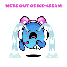 We'Re Out Of Ice-cream No Ice-cream GIF - We'Re Out Of Ice-cream No Ice-cream Cry GIFs