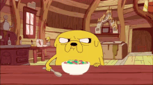 Too Mad To Eat GIF - Adventure Time Angry Upset GIFs