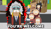 Youre Welcome Chief Runs With Premise GIF - Youre Welcome Chief Runs With Premise Sharon Marsh GIFs
