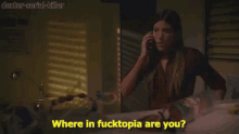 Where In Fucktopia Are You? - Dexter GIF - Dexter Debra Morgan Jennifer Carpenter GIFs