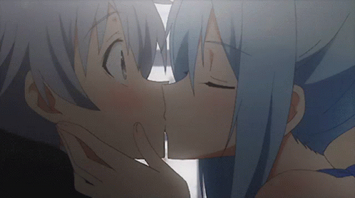 Yuri Kiss Anime GIF - Yuri Kiss Anime Anime Kiss - Discover & Share GIFs