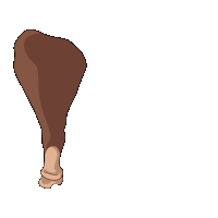 Universal Studios Turkey Leg Sticker