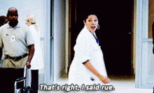 Greys Anatomy Callie Torres GIF - Greys Anatomy Callie Torres Thats Right I Said Rue GIFs
