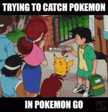 Pikachu Pokemon GIF - Pikachu Pokemon Trying To Catch Pokemon GIFs