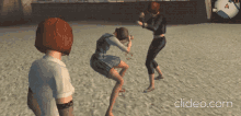 a screenshot of a video game with the website clideo.com in the corner
