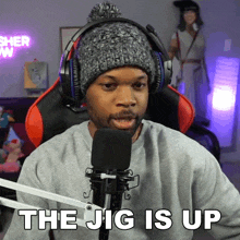 The Jig Is Up Theashershow GIF - The Jig Is Up Theashershow I Got You Now GIFs