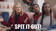 Haul Out The Holly 2 Haul Out The Holly Lit Up GIF - Haul Out The Holly 2 Haul Out The Holly Lit Up Melissa Peterman GIFs