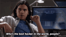 Whos The Best Hacker The Flash GIF