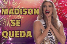 Madison Madison Anderson GIF - Madison Madison Anderson Madison Se Queda GIFs