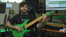 Playing Guitar Andrew Baena GIF
