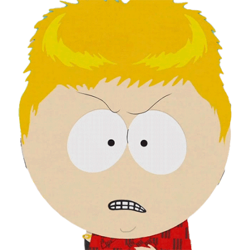 Angry Trent Boyett Sticker - Angry Trent Boyett South Park Stickers