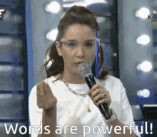 Words Are Powerful Karylle GIF - Words Are Powerful Karylle GIFs