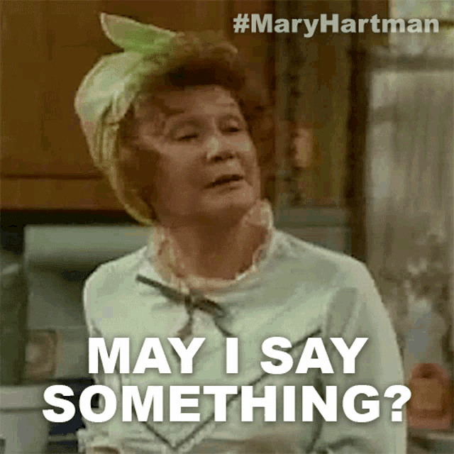 May I Say Something Martha Shumway GIF - May I Say Something Martha Shumway Mary Hartman Mary Hartman GIFs
