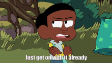 Craig Of The Creek Dont Sleep On The Creek GIF - Craig Of The Creek Dont Sleep On The Creek Get On With It GIFs