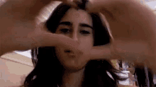Lauren Jauregui Heart GIF - Fifthharmony Lauren Jauregui Love GIFs