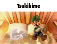 Tsukihime Luigi GIF - Tsukihime Luigi Sleep GIFs
