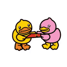 b duck emoticon pinky ducky emoji