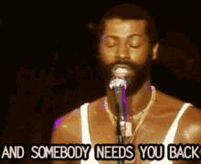 Pendergrass Teddy Pendergrass GIF - Pendergrass Teddy Pendergrass And Somebody Needs You Back GIFs