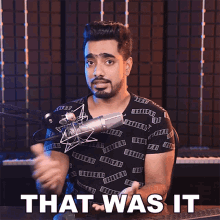 That Was It Unmesh Dinda GIF - That Was It Unmesh Dinda Piximperfect GIFs