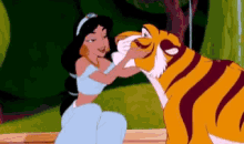 Aladdin Jasmine GIF - Aladdin Jasmine Tiger GIFs