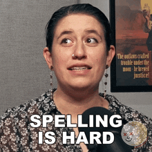 Spelling Is Hard Brooke GIF - Spelling Is Hard Brooke Moonshine Post GIFs