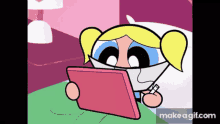 ppg bubbles powerpuff girls im not speaking to you