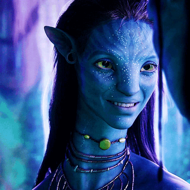 Neyteri, Avatar Movie, the Navi, Pandora - gif